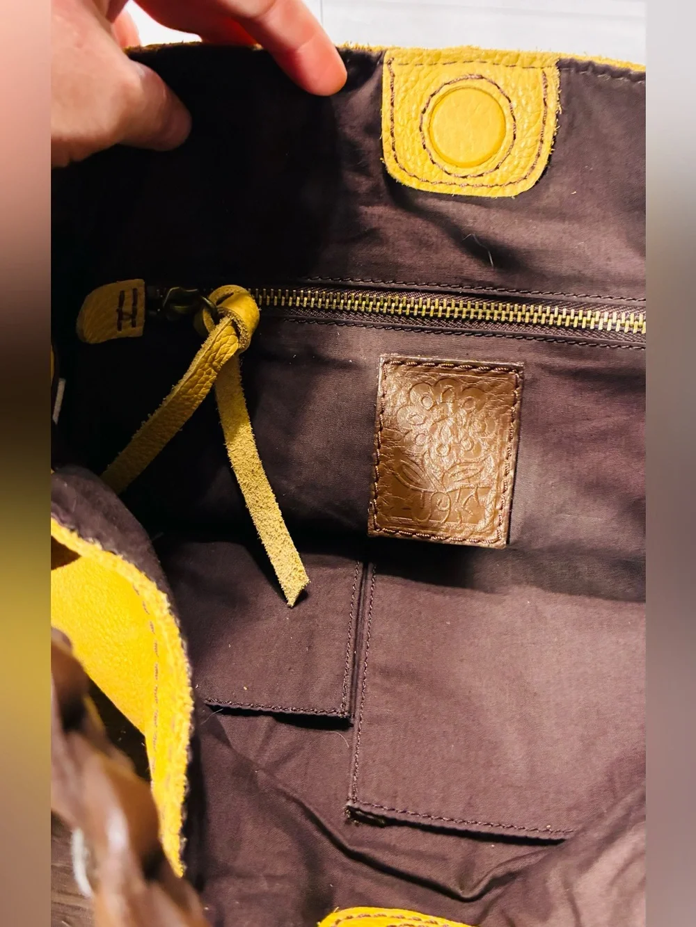 Lucky Brand soft pebbled